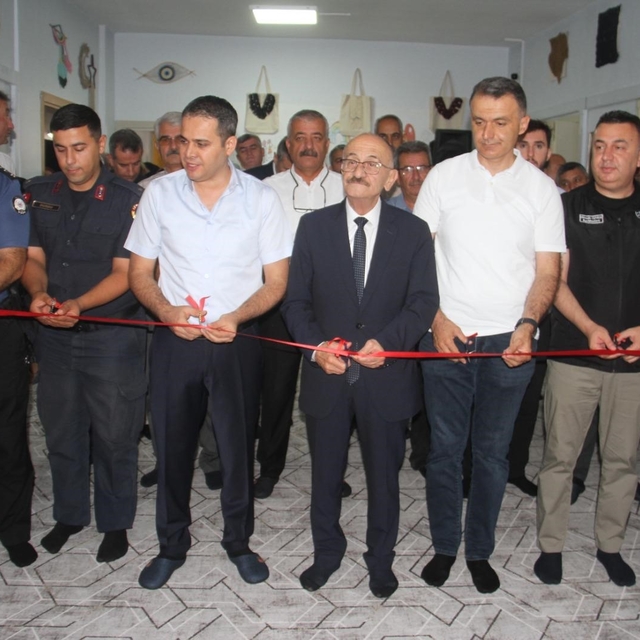 Kadınların ürettiği ürünler sergide toplandı
