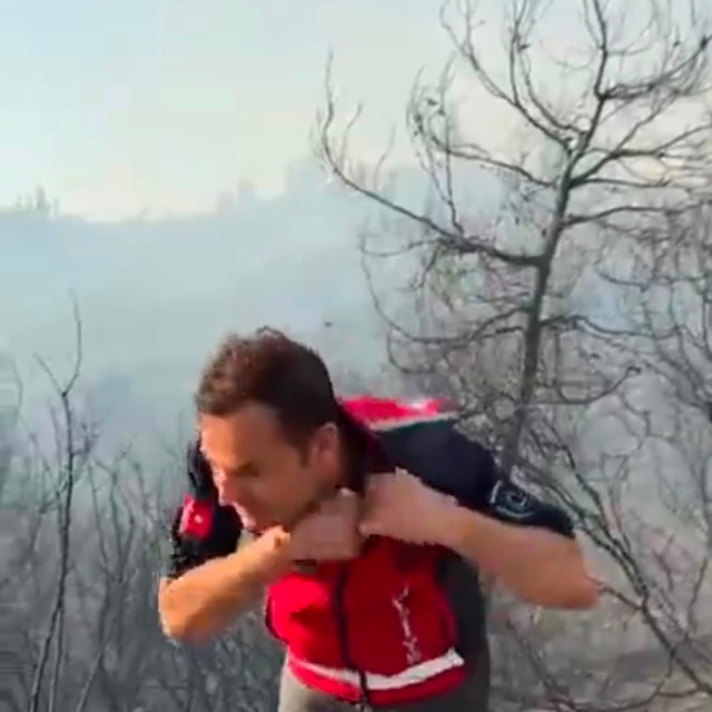 Balıkesir Susurluk'ta orman yangını (6)
