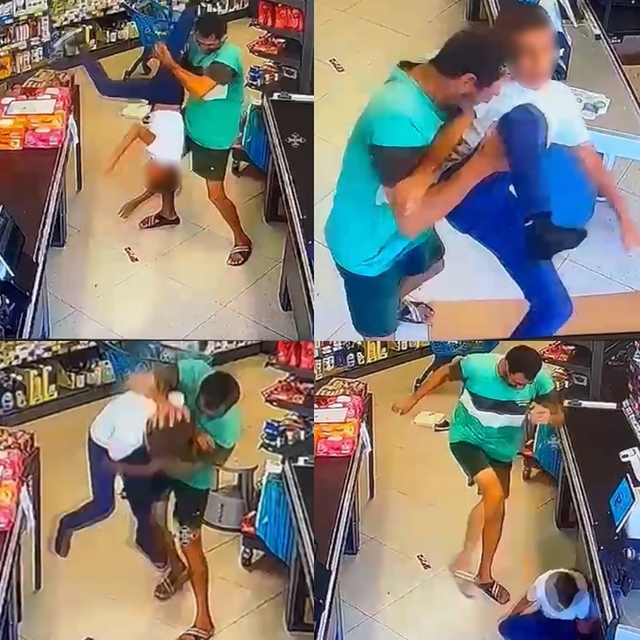 Çocuğu yerden yere vurarak darp etti, o anlar kameraya yansıdı: Şüpheli yak...
