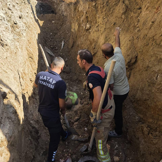 Altyapı çalışmasında göçük altında kalan işçi öldü
