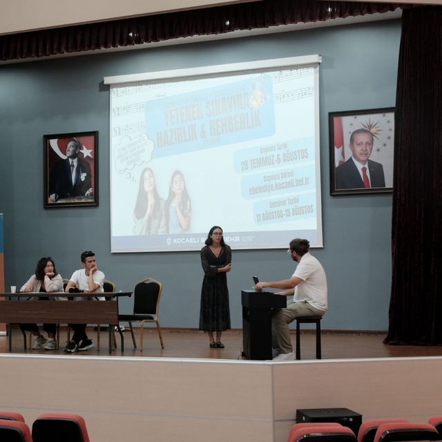 Konservatuvar adaylarına rehberlik desteği