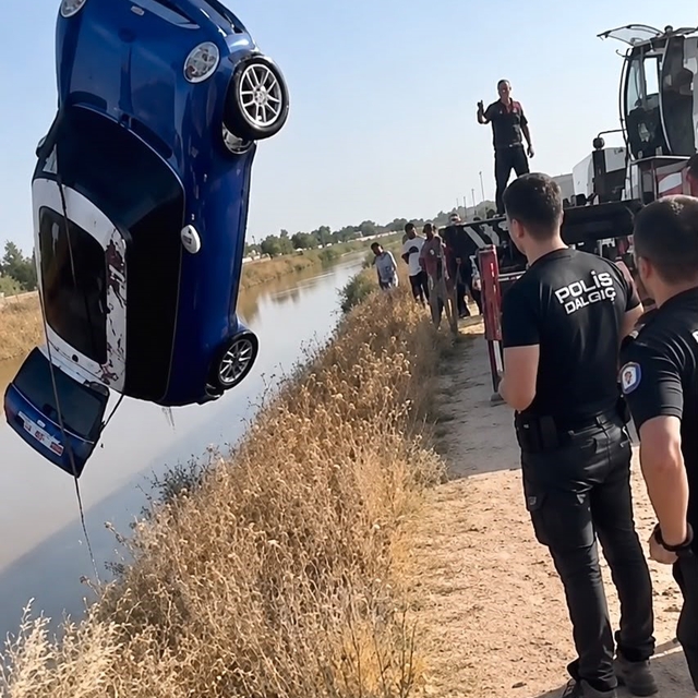 Şanlıurfa'da otomobil dereye uçtu: Sürücü kayboldu