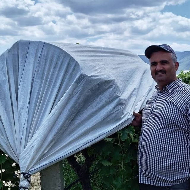 Sarıgöl Ovası beyaza büründü