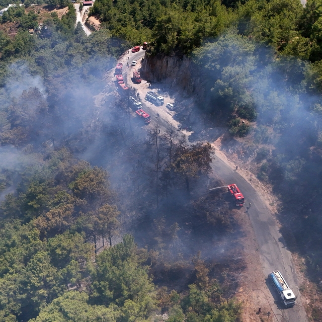 Alanya'da orman yangını 3 saatte kontrol altına alındı
Yangında yaklaşık 5...