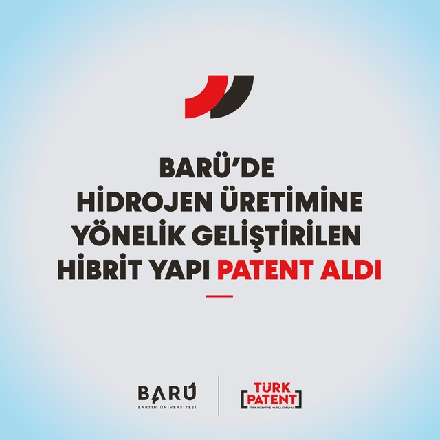BARÜ hidrojen üretimine yönelik geliştirilen hibrit yapının patentini aldı