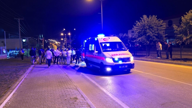 Samsun'da otomobilin çarptığı yaya hayatını kaybetti
