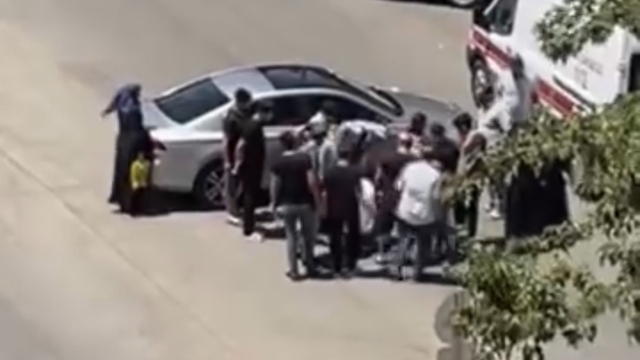 Siverek'te otomobil ile motosiklet çarpıştı: 1 yaralı