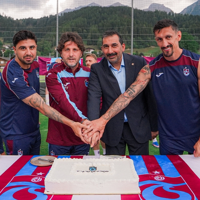 Trabzonspor'un 59'uncu kuruluş yılı Avusturya kampında kutlandı