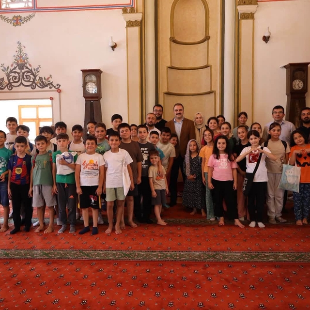 Kaymakam Battal öğrencilerle bir araya geldi