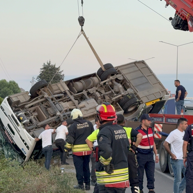 Samsun'daki kazada yaralıların isimleri belli oldu