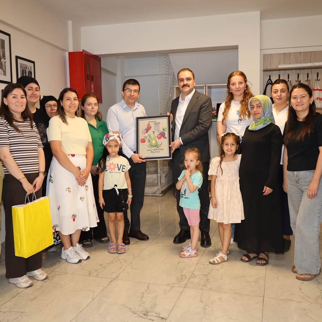 Kaymakam Battal, SODAM kursiyerleriyle kahvaltıda buluştu