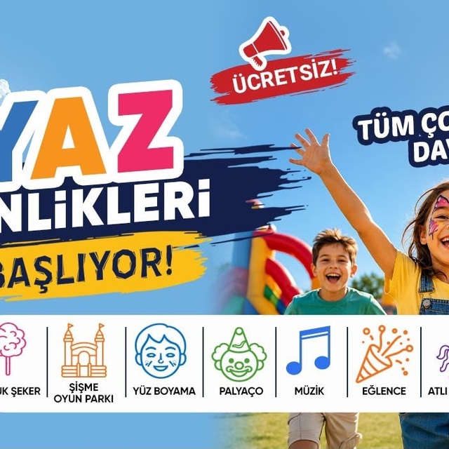 Bozdoğan'da 'Çocuk Şenliği' coşkusu yaşanacak
Başkan Özel: "Şenliklerimizi,...