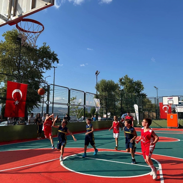 Değirmendere Sahilindeki basketbol heyecanı final müsabakalarıyla sona erdi