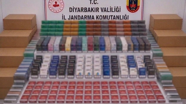 Diyarbakır'da çok sayıda gümrük kaçağı ürün ele geçirildi