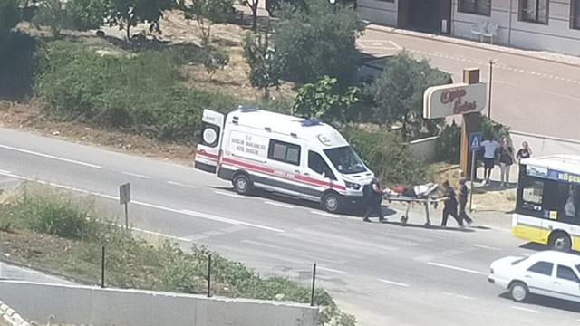 Gemlik'te otobüste fenalaşan yolcu hastaneye kaldırıldı