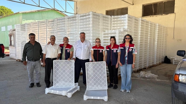 Nazilli'de incir üreticilerine 2 bin 400 kurutma kereveti desteği