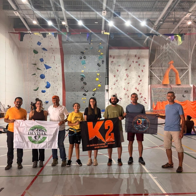 Kayserili 29 sporcu spor tırmanışta ileri seviye eğitim hakkı kazandı