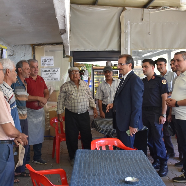 Kaymakam Güldoğan'dan, yangına karşı 112 çağrısı