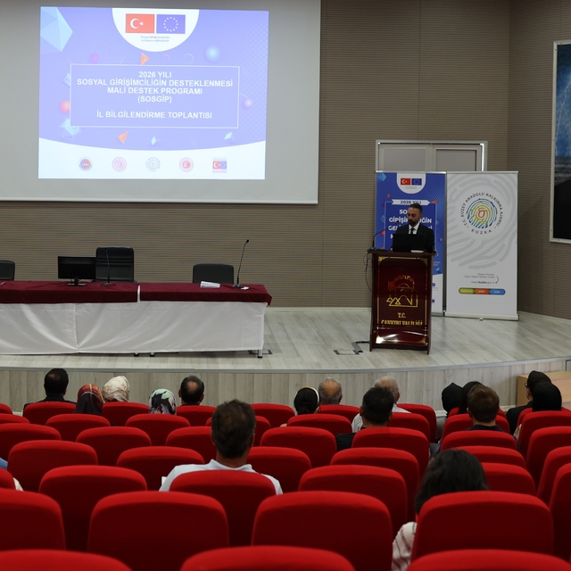 Çankırı'da Sosyal Girişimcilik Mali Destek Programı tanıtıldı