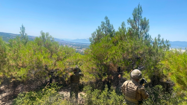 Burdur'da jandarma ekipleri orman yangınlarına karşı teyakkuzda