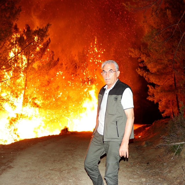 Orman Genel Müdürü Karacabey, sahada ekipleri yalnız bırakmadı