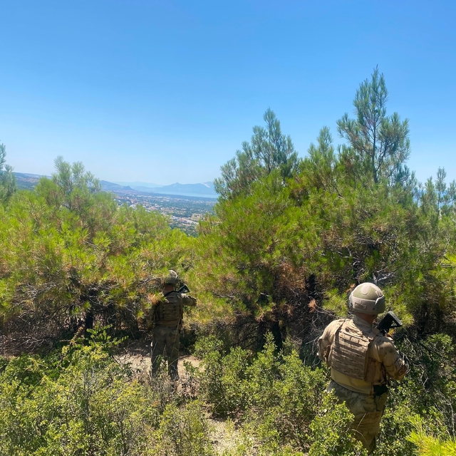 Burdur'da jandarma ekipleri orman yangınlarına karşı teyakkuzda