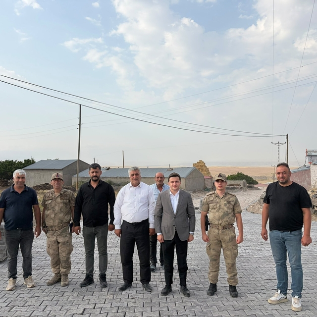 Digor'da KÖYDES çalışmaları sürüyor: Kaymakam Zengin Karabağ köyündeki park...