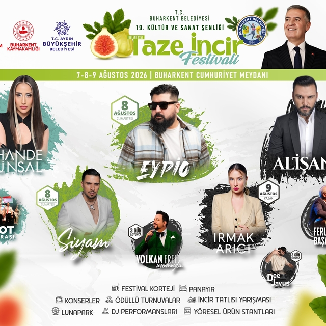 Türkiye'nin ilk ve tek taze İncir Festivali için geri sayım başladı
Buharke...