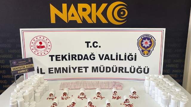 Tekirdağ'da uyuşturucu operasyonları: 8 tutuklama