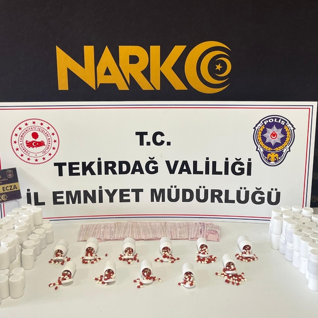 Tekirdağ'da uyuşturucu operasyonları: 8 tutuklama