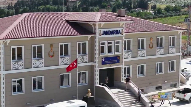 İskenderun'da Cebike jandarma karakolunun yapımında sona gelindi