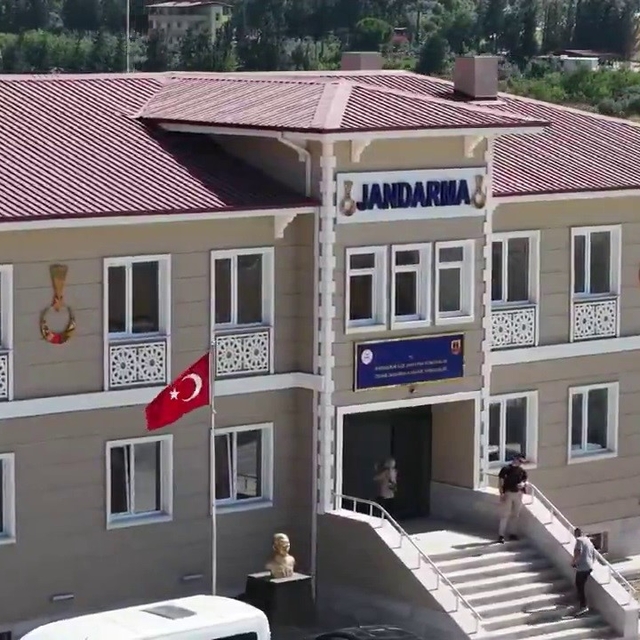 İskenderun'da Cebike jandarma karakolunun yapımında sona gelindi