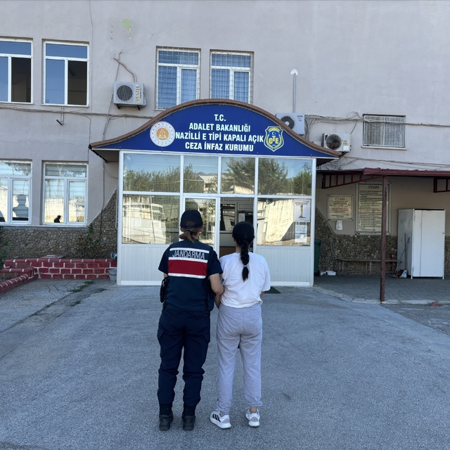 26 yaşında hapis cezasıyla aranan genç kız Nazilli'de yakalandı