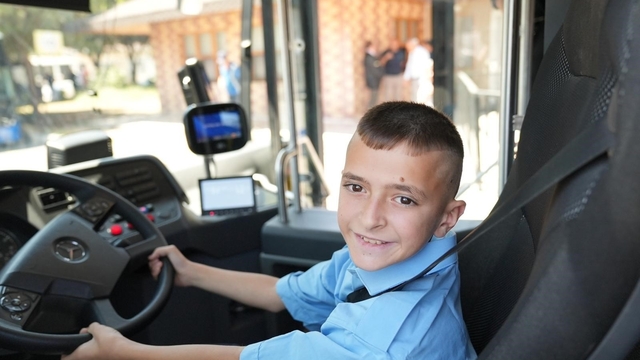 ESHOT, minik Edip'in hayalini gerçeğe dönüştürdü