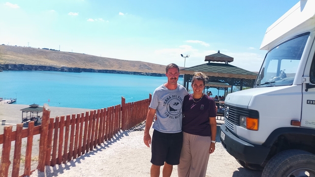 İsviçreli çift, Acıgöl'e hayran kaldı