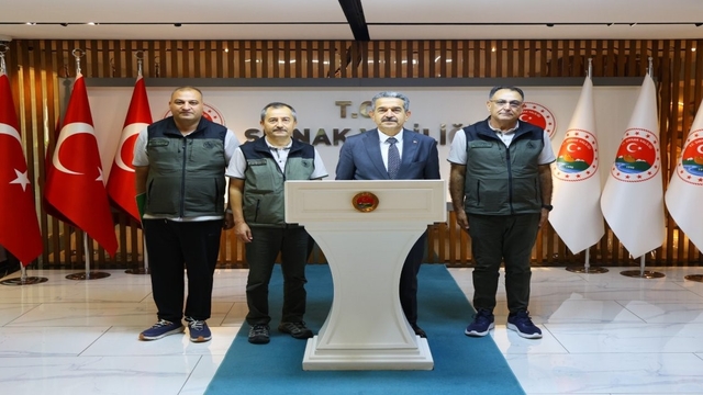 Şırnak'ta orman yangınlarıyla mücadele masaya yatırıldı
