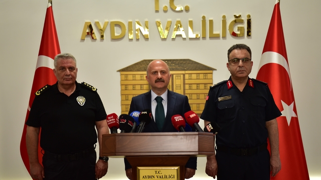 Aydın Valisi Varol açıkladı: "Çine orman yangını ile ilgili 2 kişi gözaltına alındı"