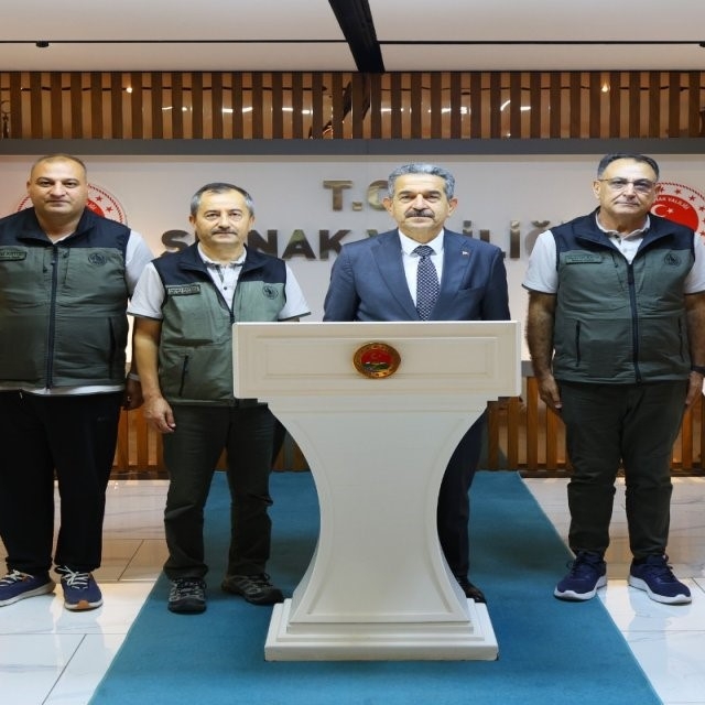 Şırnak'ta orman yangınlarıyla mücadele masaya yatırıldı
