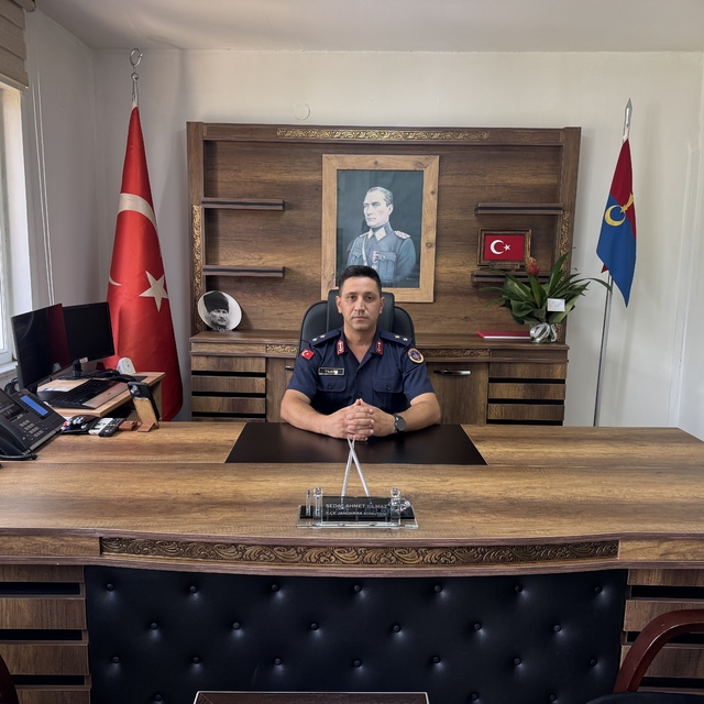Bozyazı'nın yeni İlçe Jandarma Komutanı göreve başladı