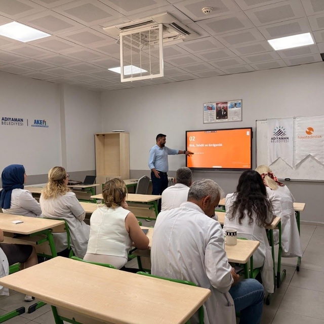 Adıyaman Belediyesi personeline eğitim ve mentörlük desteği