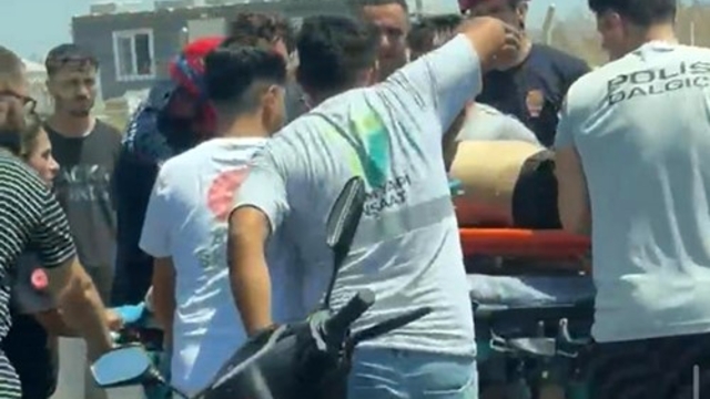 Adana'da sulama kanalına düşen kişi hastaneye kaldırıldı