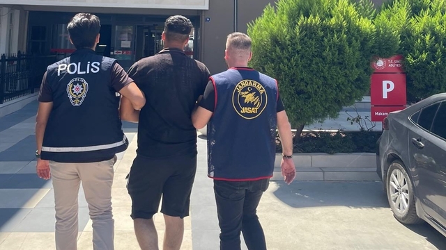 Söke'de 25 yıl hapis cezası bulunan firari yakalandı