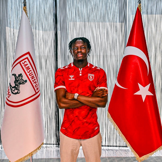 Samsunspor, Antoine Sekongo'yu 5 yıllığına kadrosuna kattı
