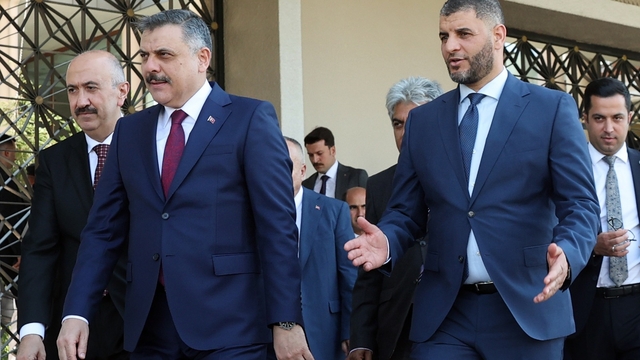 Bakan Çiftçi, Libya Milli Birlik Hükümeti İçişleri Bakanı İmad et-Trabelsi ile bir araya geldi