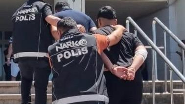 Bodrum'da drone destekli uyuşturucu operasyonunda 2 tutuklama
