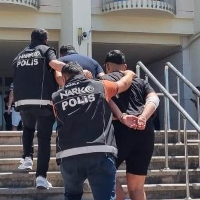 Bodrum'da drone destekli uyuşturucu operasyonunda 2 tutuklama