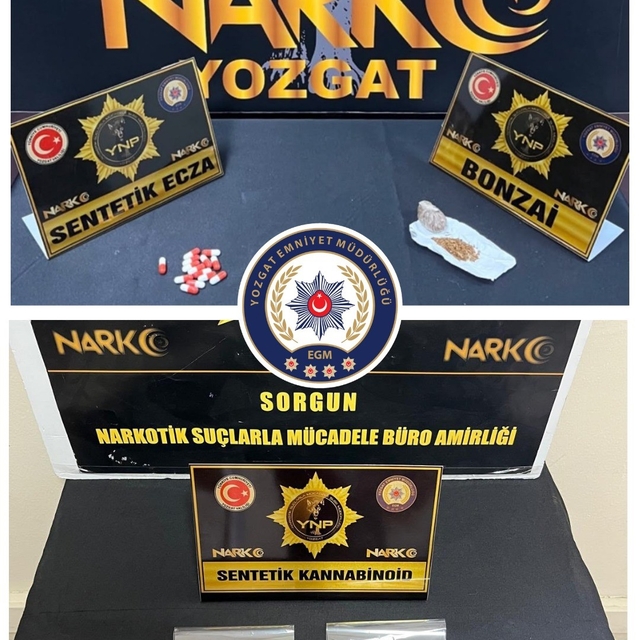 Yozgat'ta uyuşturucu operasyonu: 5 gözaltı