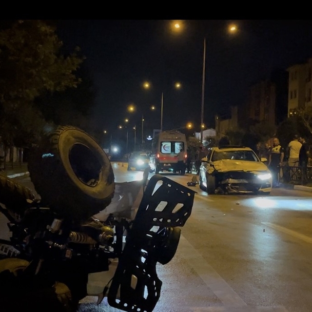 150 kilometre hızla geldi, ATV'yi biçti: 1 ölü