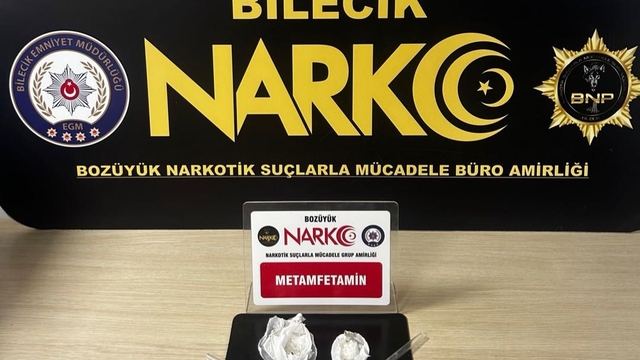 Bilecik'te uyuşturucu operasyonu: 1 gözaltı