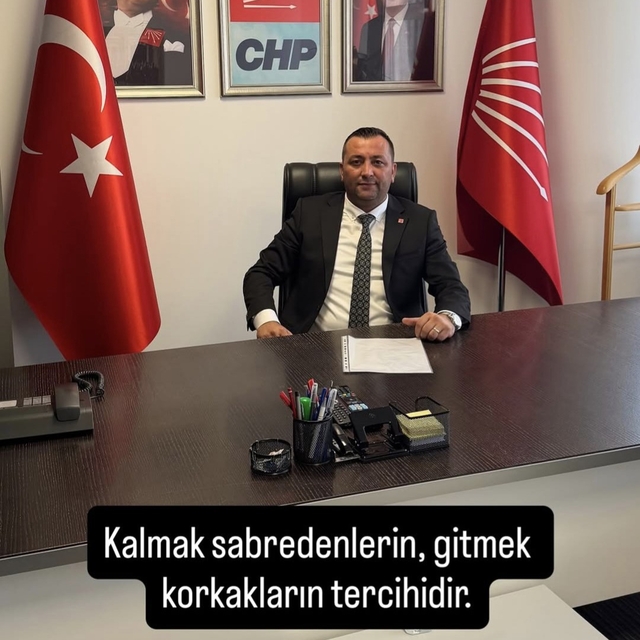 CHP Eskişehir İl Başkanı Kılıç'tan imalı paylaşım
Volkan Enver Kılıç: "Kalm...